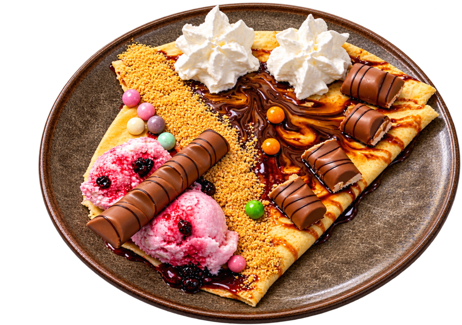 Kinder Bueno palačinka