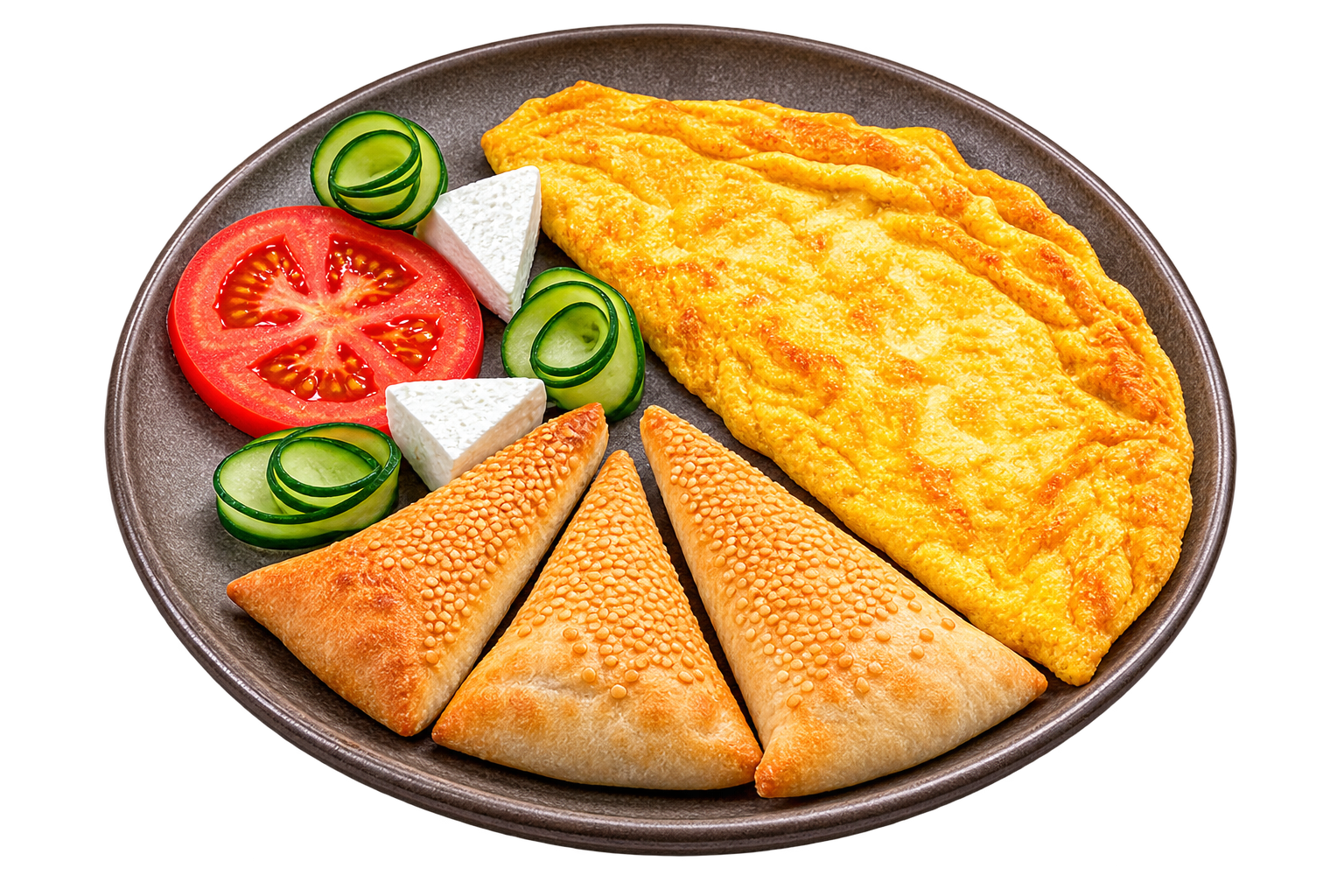 Omlet sa sirom